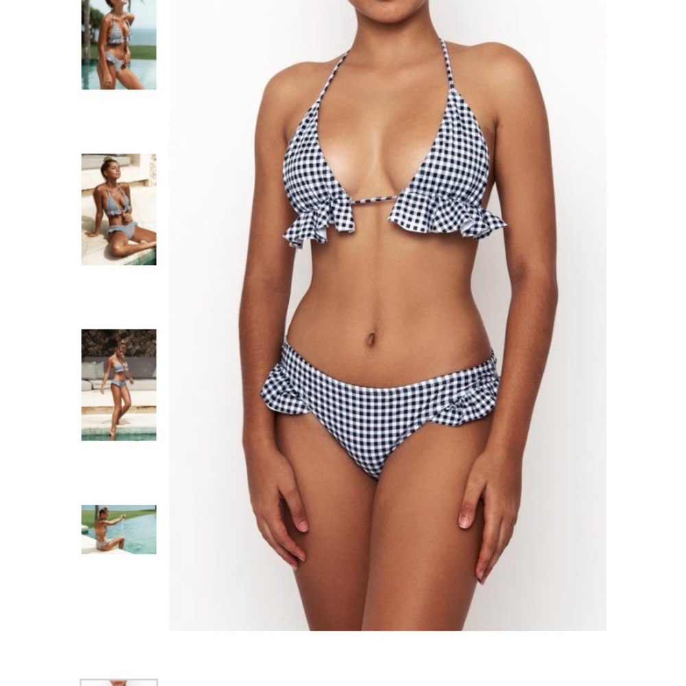 Checker bikini